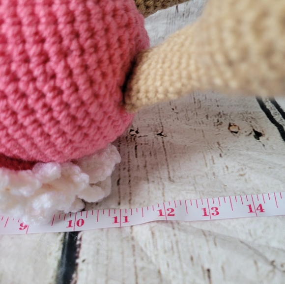 New Crochet Flamingo Doll - Picture 4 of 16